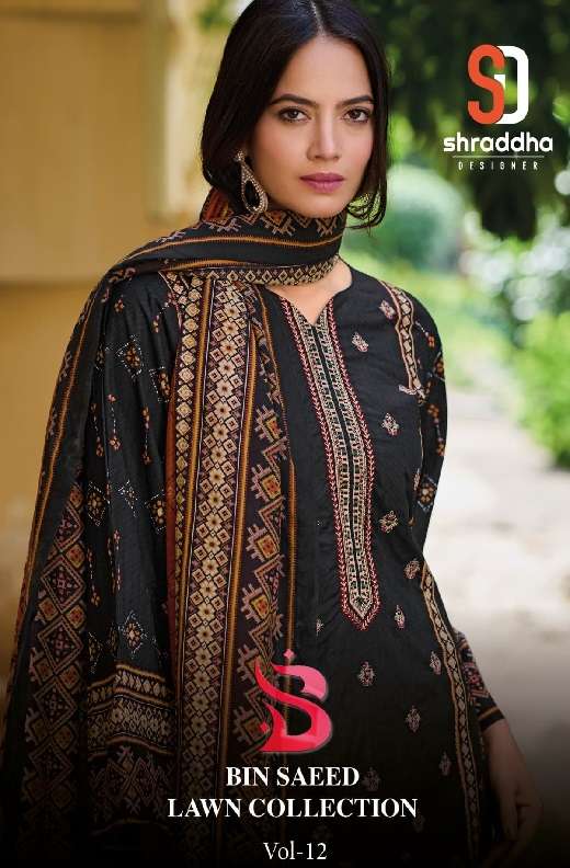 BIN SAEED VOL-12  by SHARDDHA DESIGNER